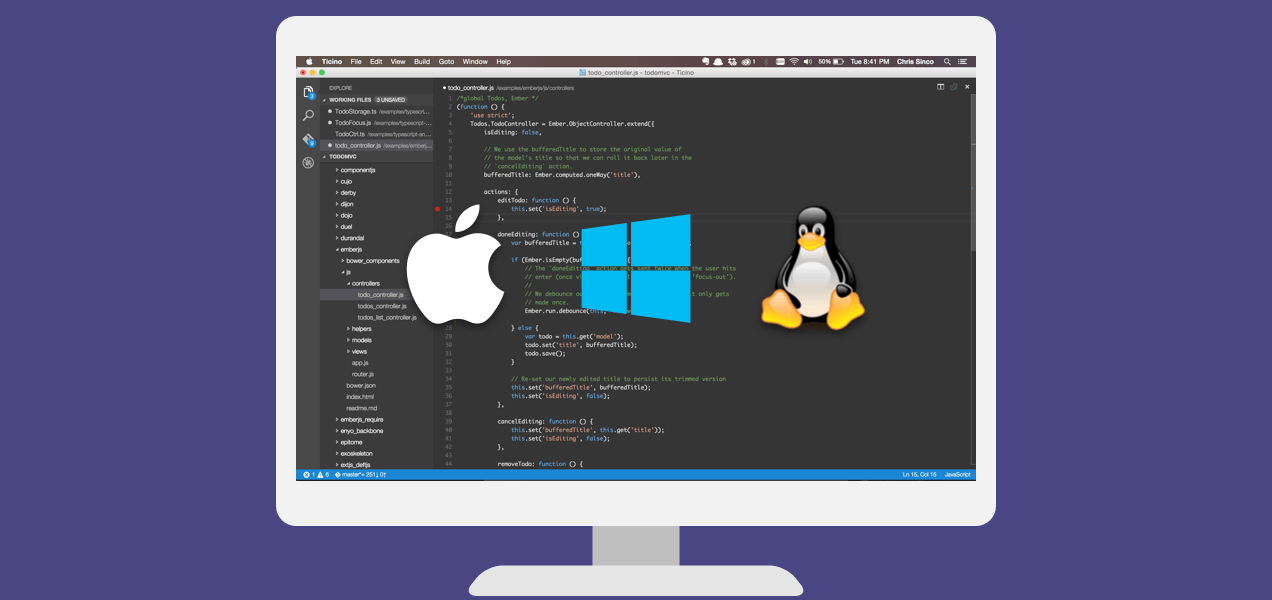 visual studio text editor for mac